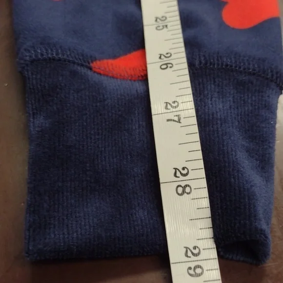 Torrid Red and Blue Hoodie Intimates Sleepwear, Size 0 (12/L) - Picture 10 of 11